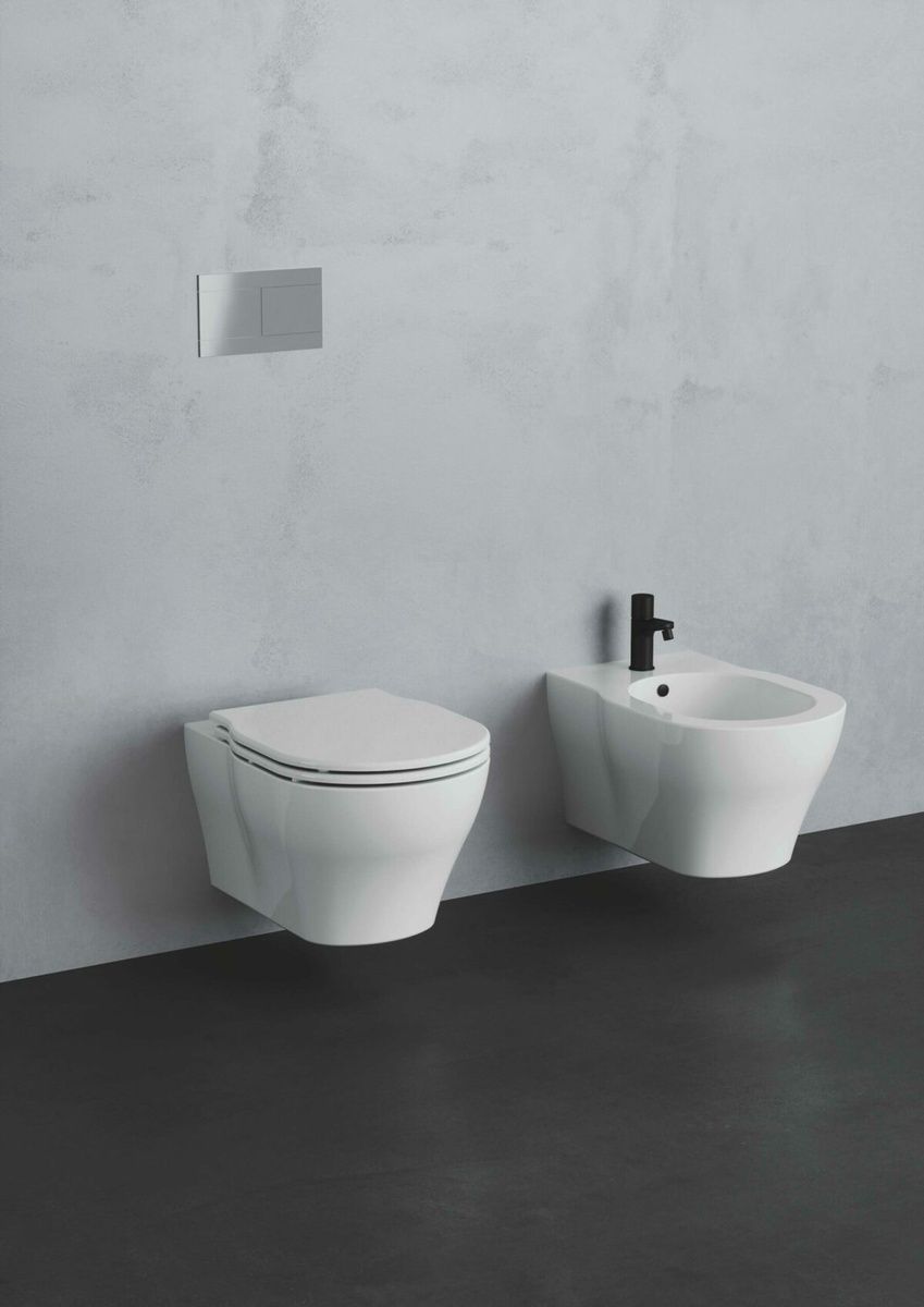 Унітаз підвісний Azzurra XL XLVKSPE00000BI, Shiny white XLVKSPE00000BI фото  | Італійска кераміка і меблі для ванної | Azzurra Ceramica | Ukraine