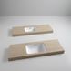 Умивальник під стільницю 50 см Azzurra Built-In UDLT05035T00BI, Shiny white UDLT05035T00BI фото 3 | Італійска кераміка і меблі для ванної | Azzurra Ceramica | Ukraine