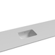 Умивальник під стільницю 55 см Azzurra Built-In UDLT05538T00BI, Shiny white UDLT05538T00BI фото 1 | Італійска кераміка і меблі для ванної | Azzurra Ceramica | Ukraine
