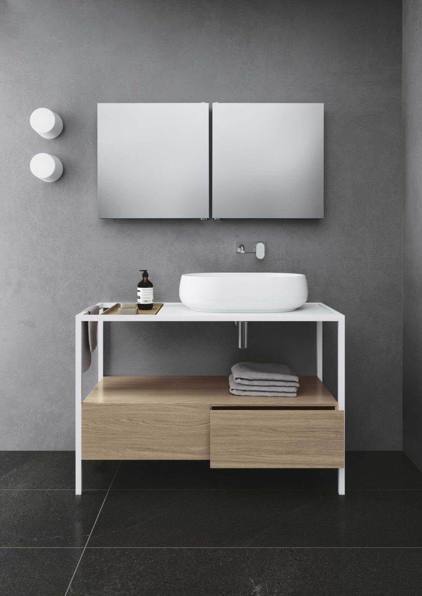 Каркас тумби підлоговий Azzurra Stand STP60B01, Matt white STP60B01 фото  | Італійска кераміка і меблі для ванної | Azzurra Ceramica | Ukraine