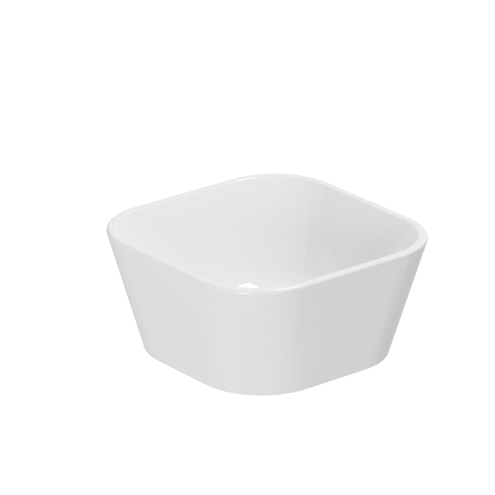Умивальник накладний 30 см Azzurra Build BULA03030000BI, Shiny white BULA03030000BI фото  | Італійска кераміка і меблі для ванної | Azzurra Ceramica | Ukraine