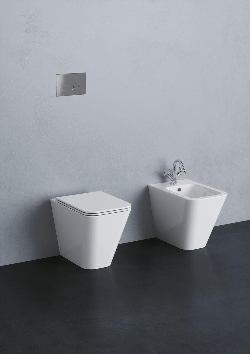 Умивальник накладний 30 см Azzurra Build BULA03030000BI, Shiny white BULA03030000BI фото  | Італійска кераміка і меблі для ванної | Azzurra Ceramica | Ukraine