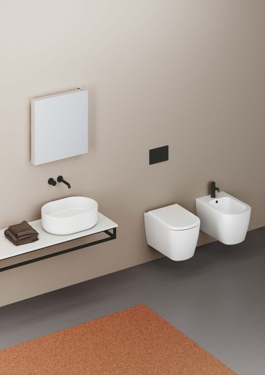 Ванна акрилова 155&times;80 см Azzurra Aurea AUR113 BI, Shiny white AUR113 BI фото  | Італійска кераміка і меблі для ванної | Azzurra Ceramica | Ukraine