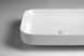 Умивальник накладний 90 см Azzurra Elegance Soft ELLG090400S0BI, Shiny white ELLG090400S0BI фото 5 | Італійска кераміка і меблі для ванної | Azzurra Ceramica | Ukraine