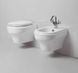 Унітаз-компакт Azzurra Charme CHVCMP000000BI, Shiny white CHVCMP000000BI фото 5 | Італійска кераміка і меблі для ванної | Azzurra Ceramica | Ukraine