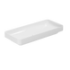 Умивальник накладний 90 см Azzurra Elegance Soft ELLG090400S0BI, Shiny white ELLG090400S0BI фото 2 | Італійска кераміка і меблі для ванної | Azzurra Ceramica | Ukraine