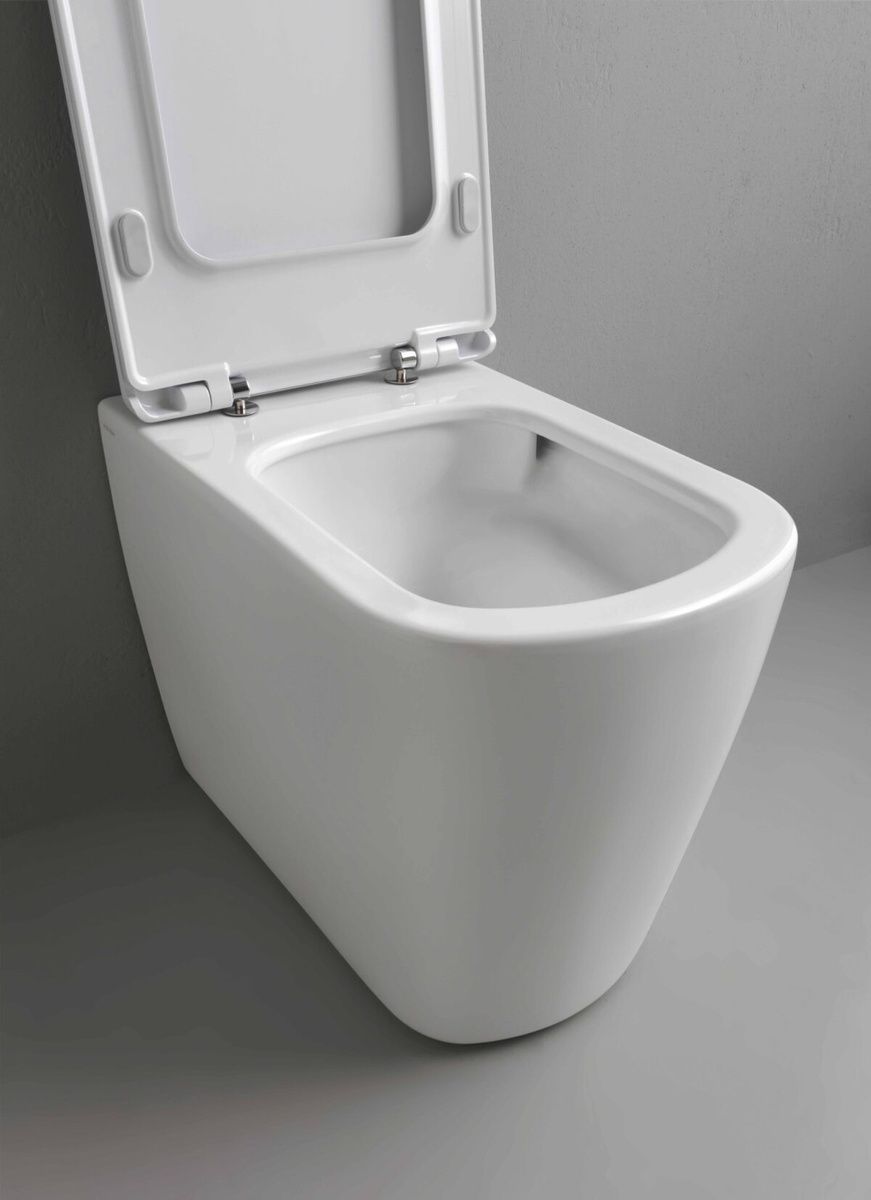 Умивальник накладний 55 см Azzurra Aurea AULA05540000BI, Shiny white AULA05540000BI фото  | Італійска кераміка і меблі для ванної | Azzurra Ceramica | Ukraine