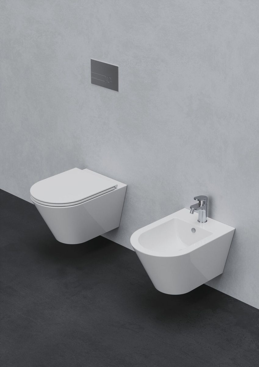 Пісуар Azzurra Forma FMOR00E00000BI, Shiny white FMOR00E00000BI фото  | Італійска кераміка і меблі для ванної | Azzurra Ceramica | Ukraine