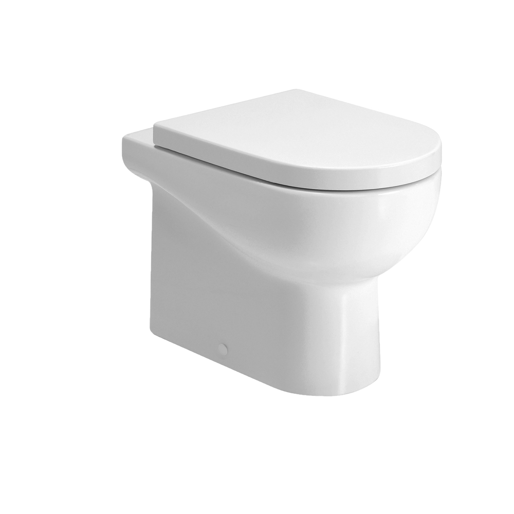Унітаз підлоговий висотою 48 см Azzurra Nuvola NUVCTT000480BI, Shiny white NUVCTT000480BI фото  | Італійска кераміка і меблі для ванної | Azzurra Ceramica | Ukraine