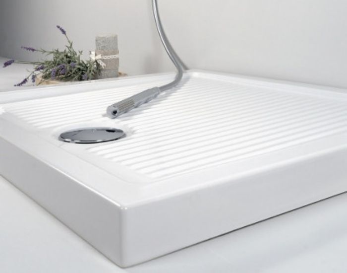 Душовий піддон 90x70 Azzurra Ferdy PFPD09007065BI, Shiny white PFPD09007065BI фото  | Італійска кераміка і меблі для ванної | Azzurra Ceramica | Ukraine